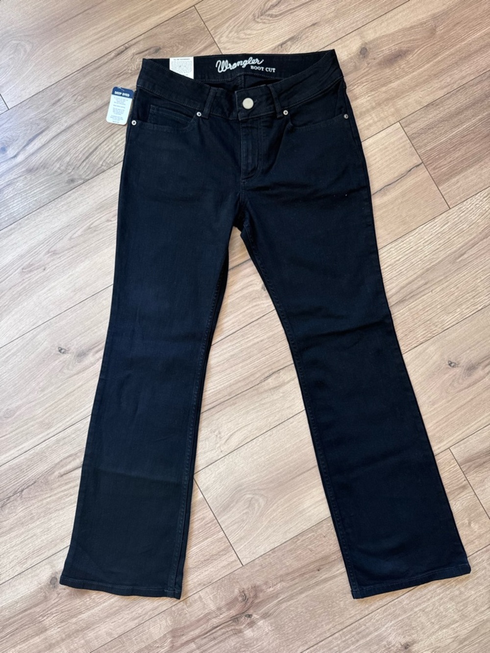 Wrangler Bootcut Regular Jeans Black 9x30 1009MWZBK NWT